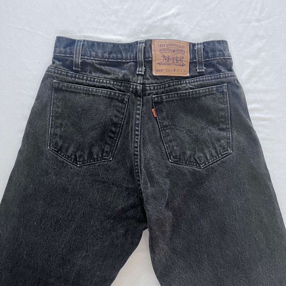 Levi's 550 Black Jeans
